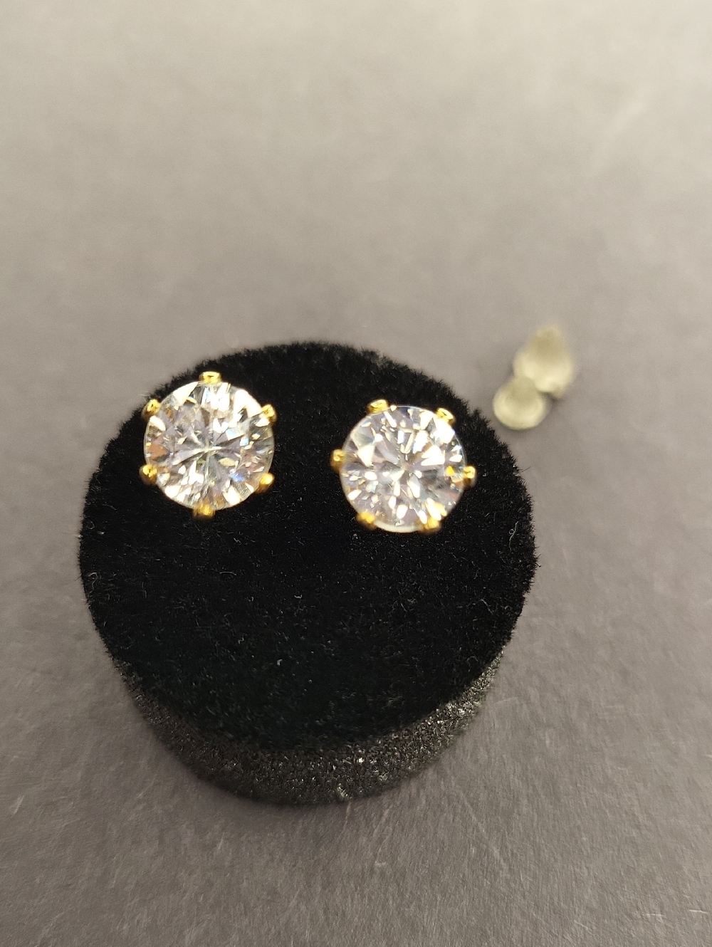 6mm Crystal Stud Earrings